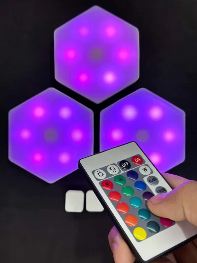 Luz led hexagonal RGB - Image 2