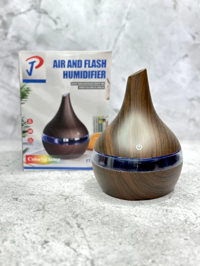 Humidificador jarrón simil madera - FT041/FT066