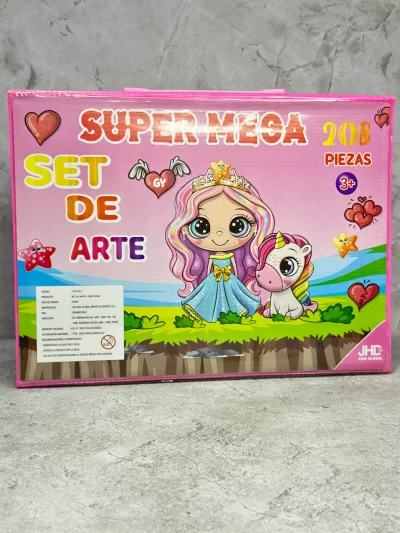 Set de arte 208 piezas