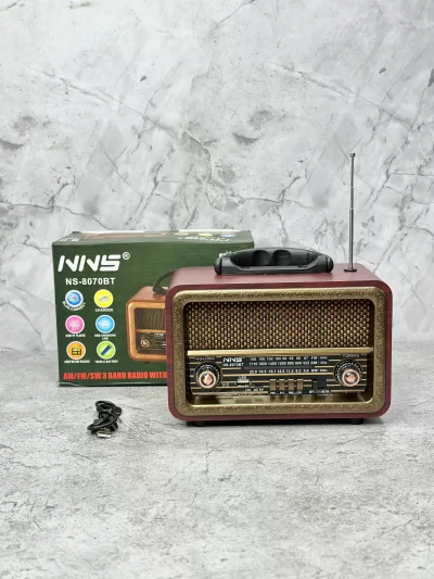 Radio Parlante Vintage NNS NS-8070BT