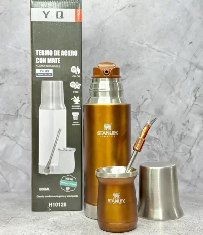 Kit termo YQ tapa-mate 800ml + mate