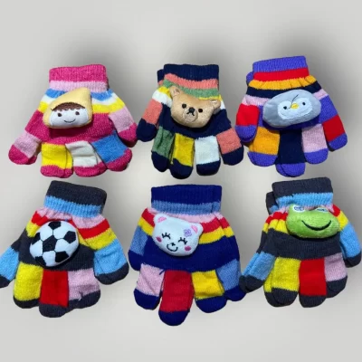 Guantes infantiles de lana - Image 2