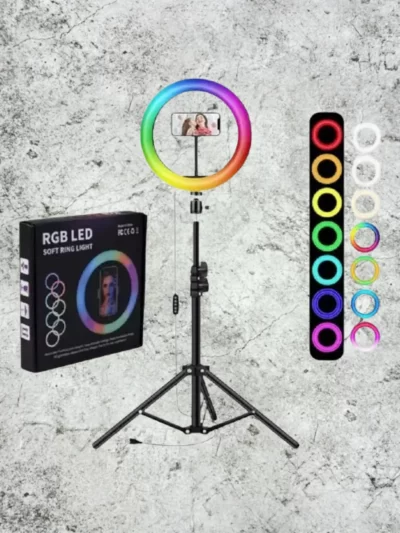 Kit Aro led RGB 14" / 36cm + trípode