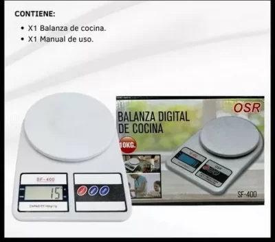 Balanza cocina 10kg