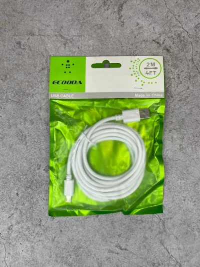 Cable Ecooda v8 2m bolsa