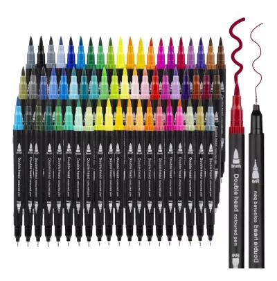 Marcadores Dual brush 60 pcs